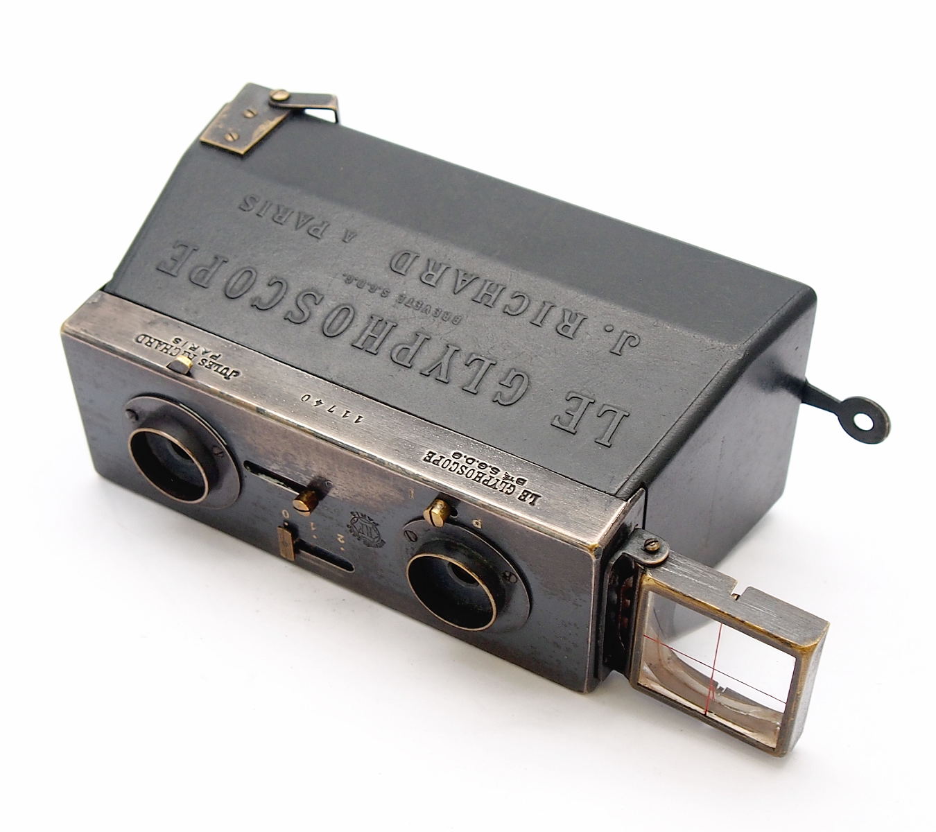 Richard Le Glyphoscope Stereo Camera/Viewer, c.1904 #9141
