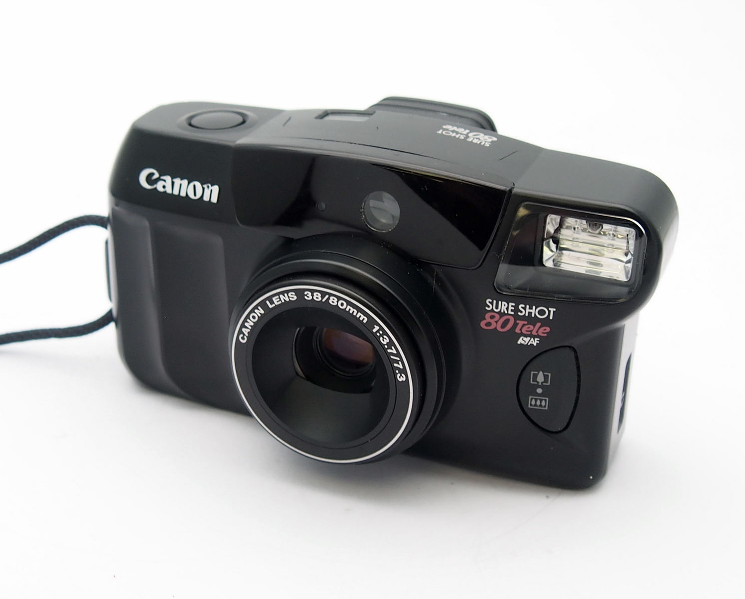 Canon Sure Shot 80-Tele, 35mm Point & Shoot, Box #10755C