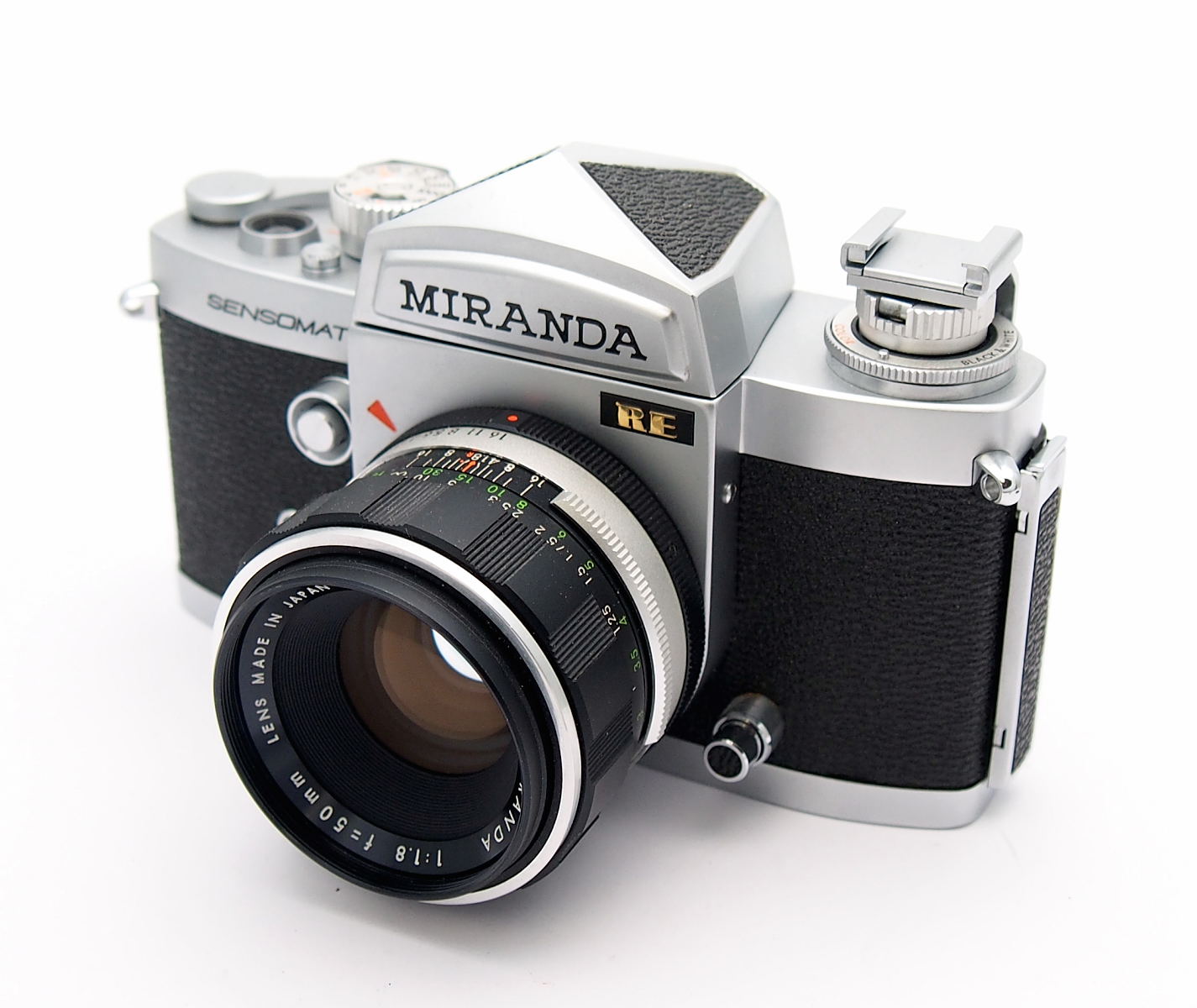 Miranda RE 35mm SLR c.1971, Cased #10974