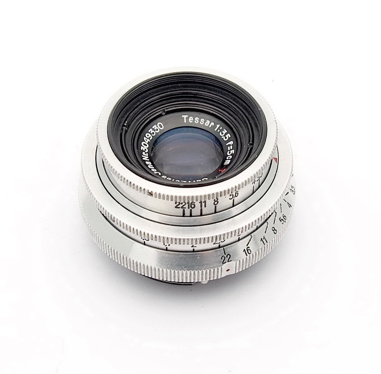 Carl Zeiss 5cm F3.5 Tessar in Exakta Mount #11135