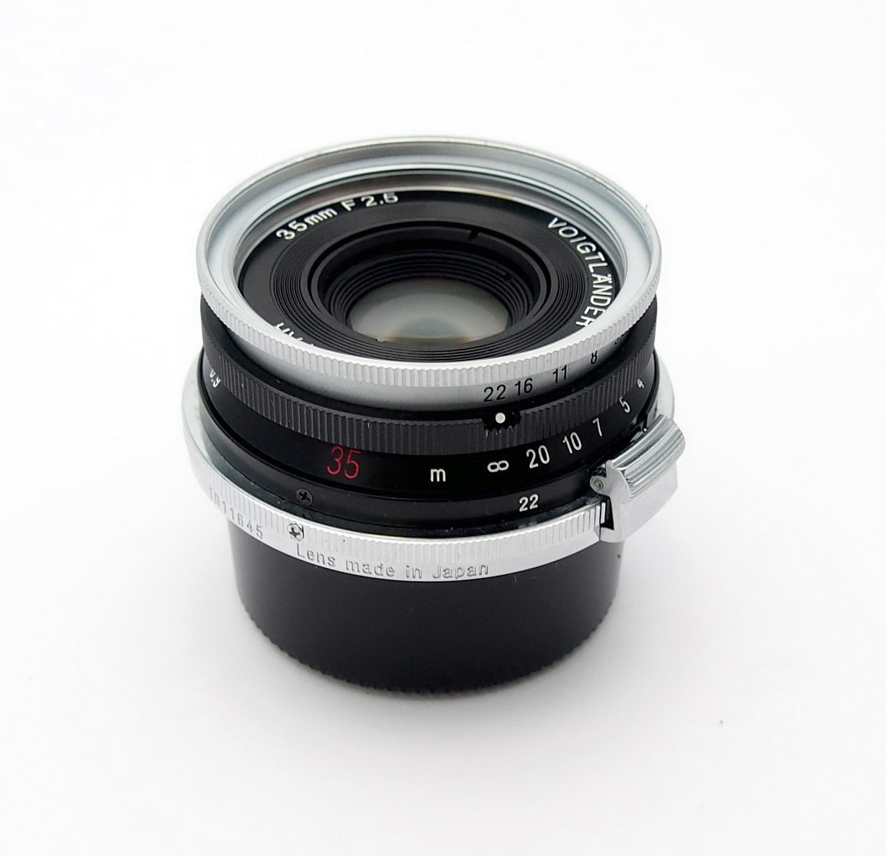 Voigtlander 35mm F2.5 SC-Skopar in Nikon RF Mount, Mint #10209