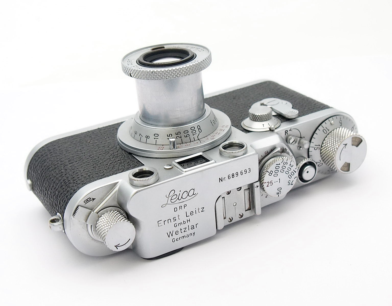 Leica 111F RD DA with 5cm F3.5 Red Scale Elmar #10605