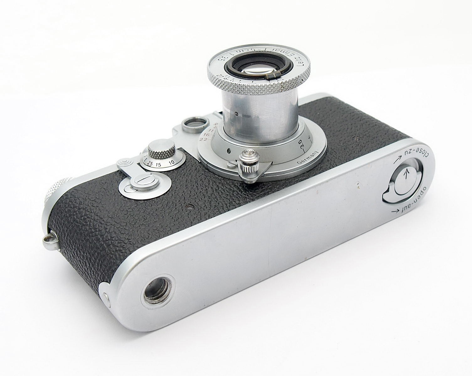 Leica 111F RD DA with 5cm F3.5 Red Scale Elmar #10605