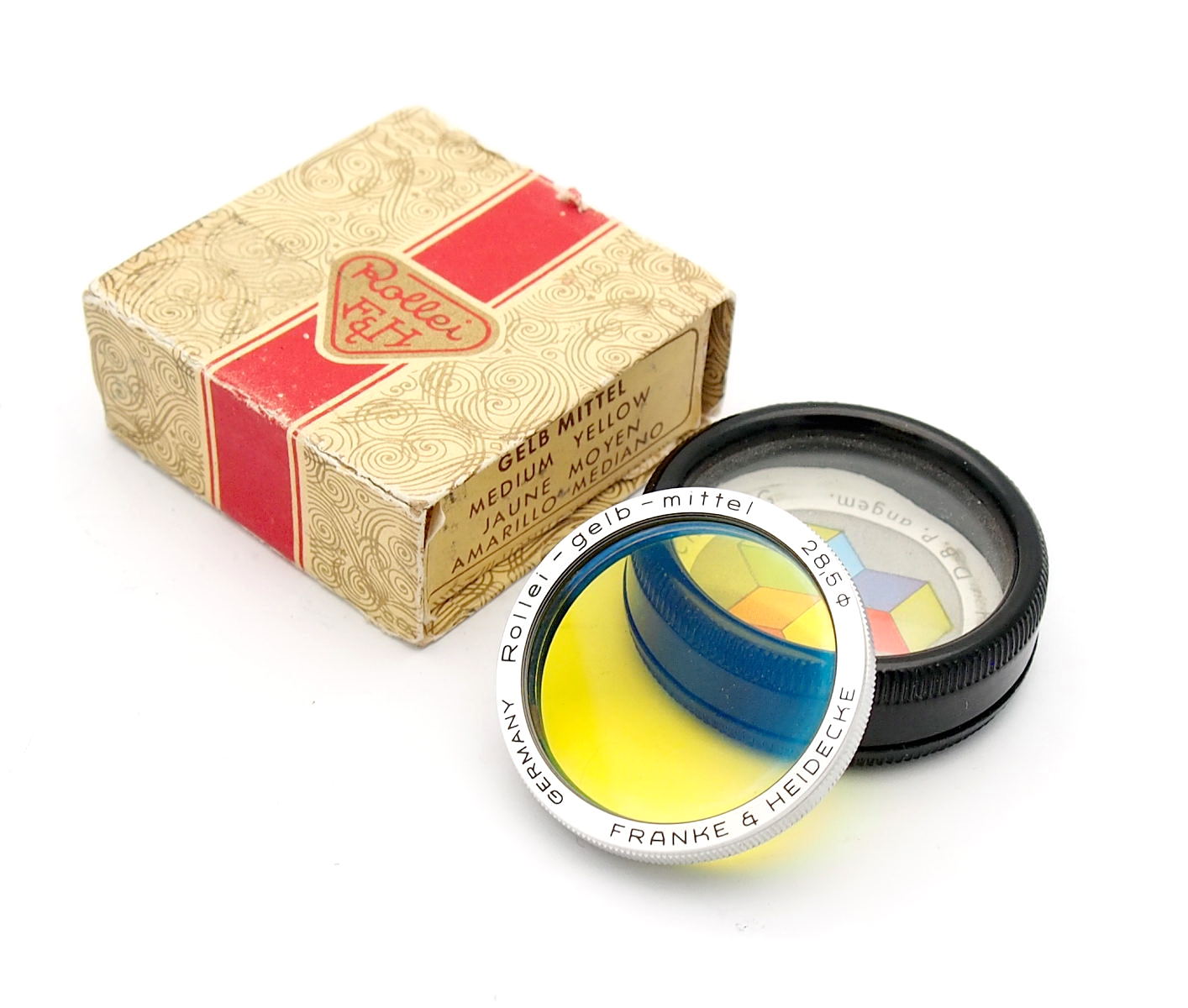 Rolleiflex Bayonet 1 Yellow Filter #11123