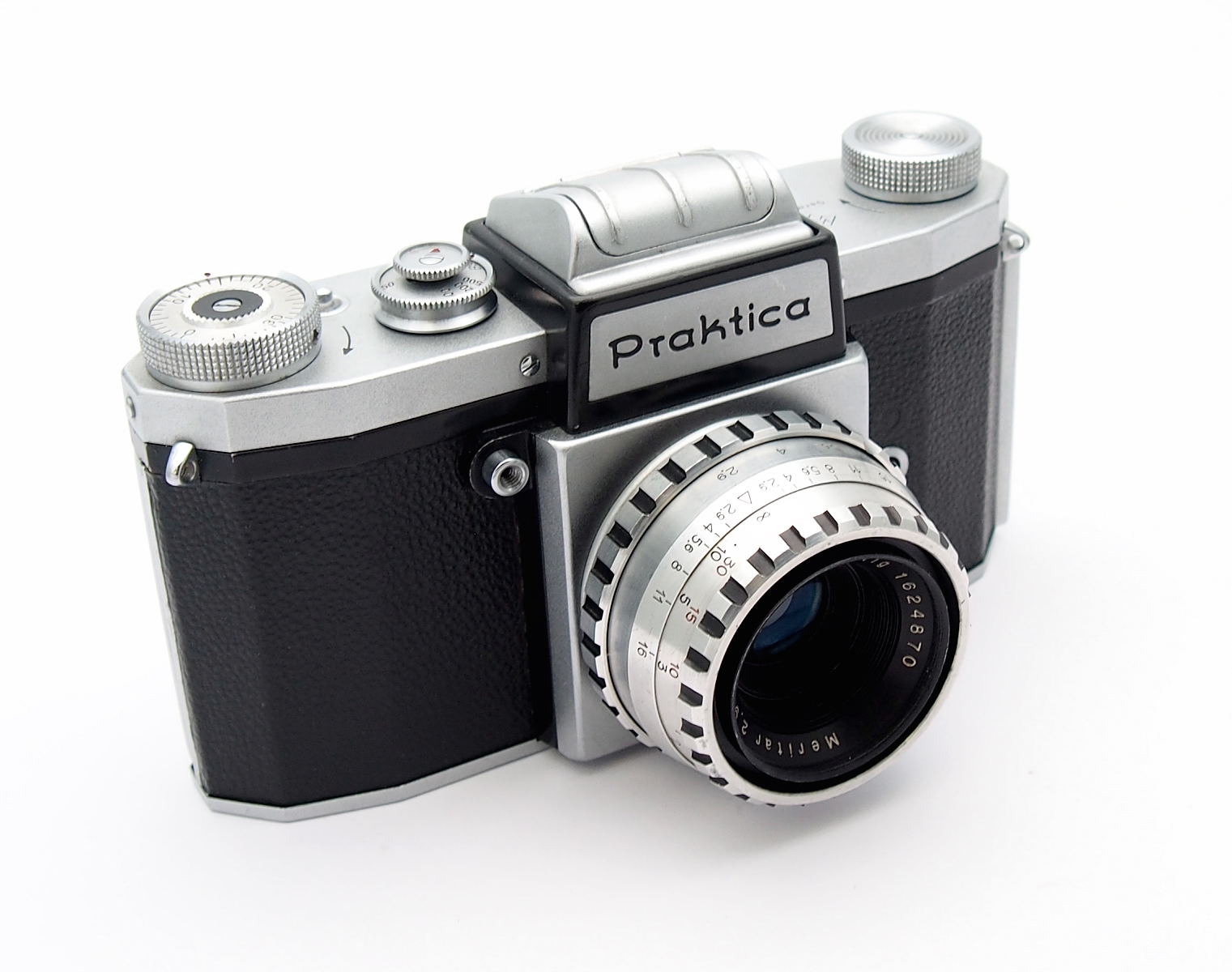 Praktica 1950 35mm SLR with 50mm F2.9 Meritar #10166