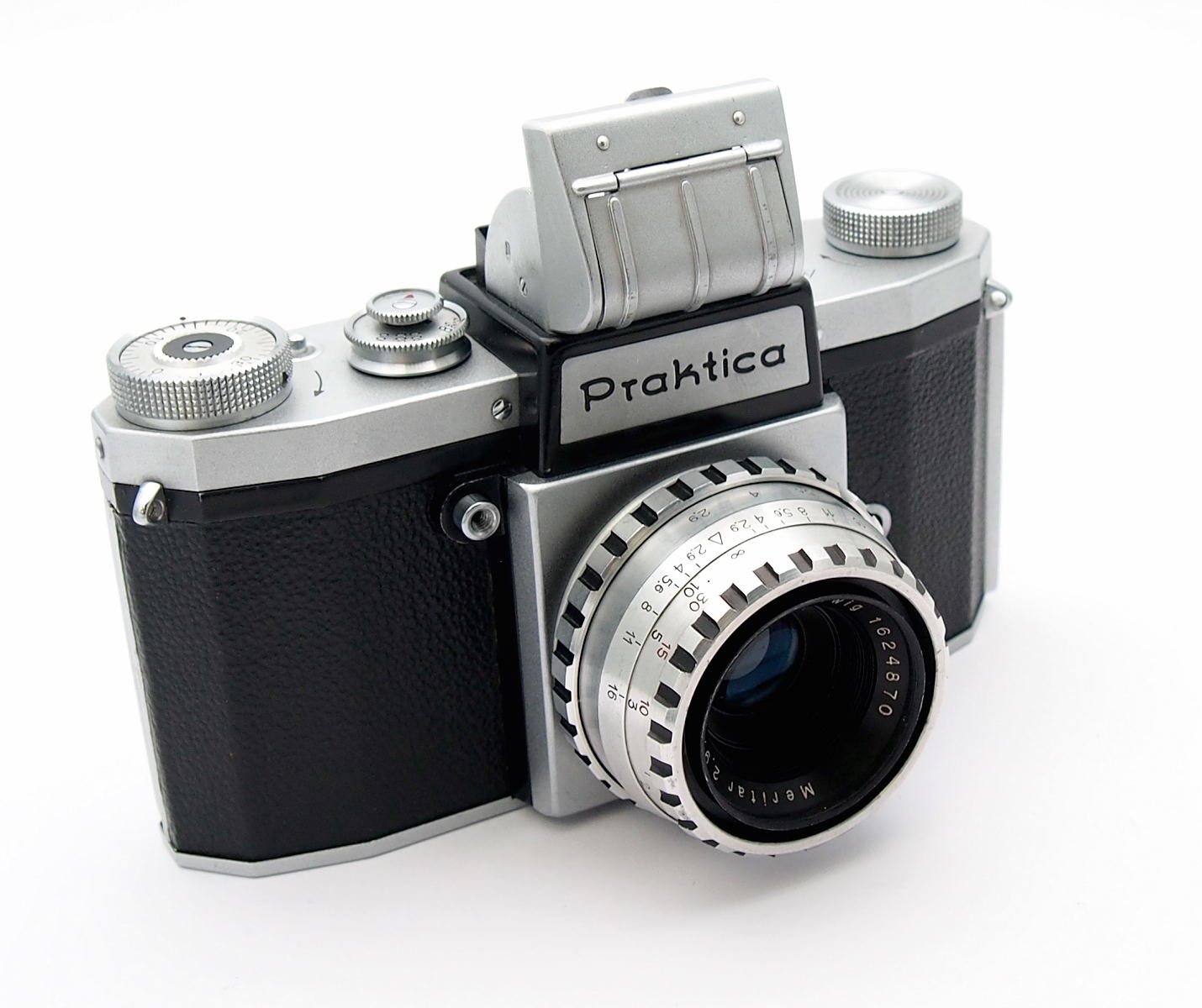 Praktica 1950 35mm SLR with 50mm F2.9 Meritar #10166