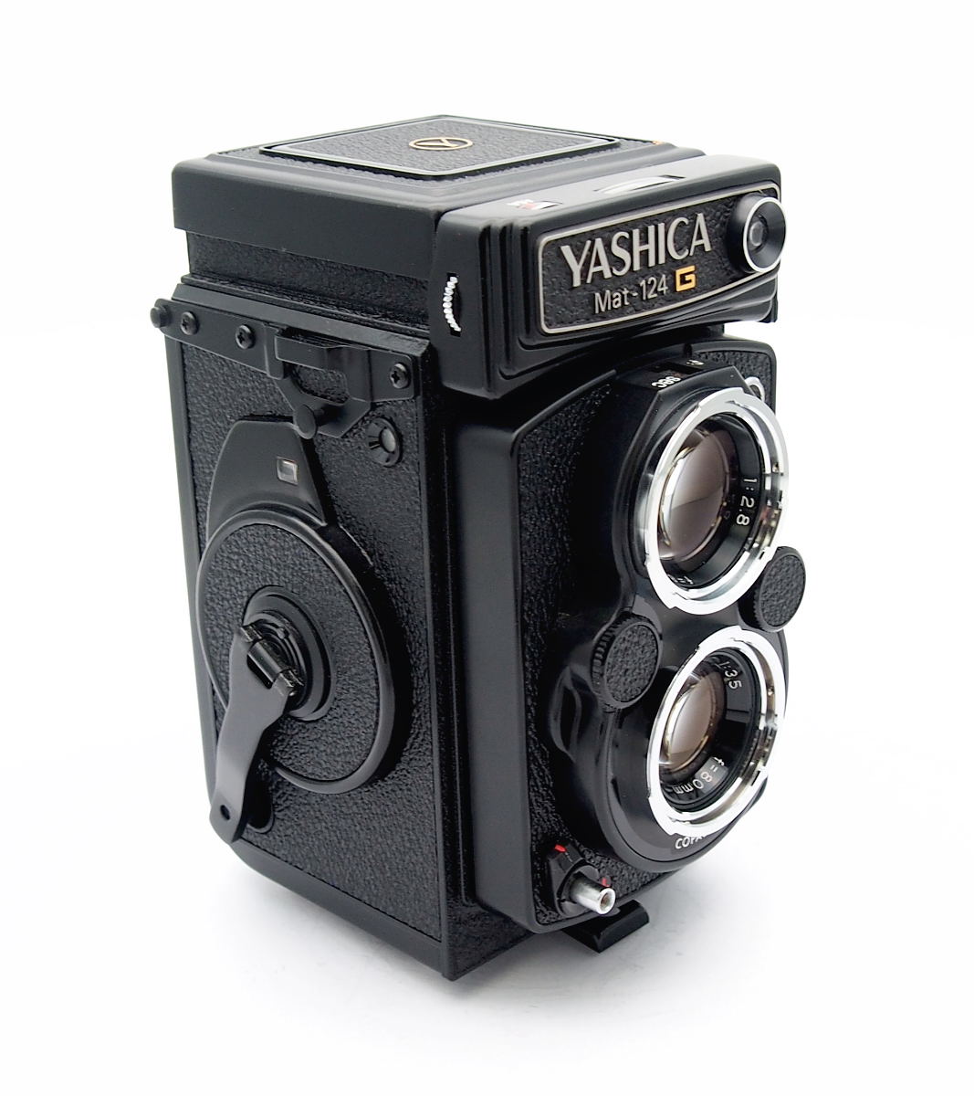 Yashicamat 124G 6x6cm TLR, Mint & Cased #11138