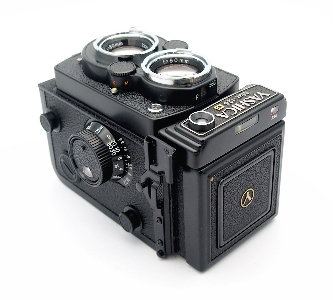 Yashicamat 124G 6x6cm TLR, Mint & Cased #11138