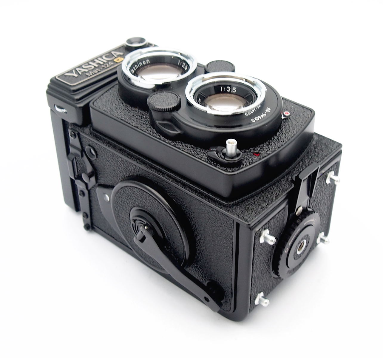 Yashicamat 124G 6x6cm TLR, Mint & Cased #11138