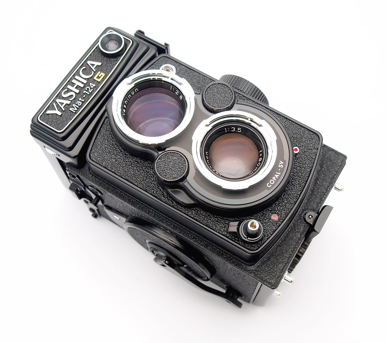 Yashicamat 124G 6x6cm TLR, Mint & Cased #11138