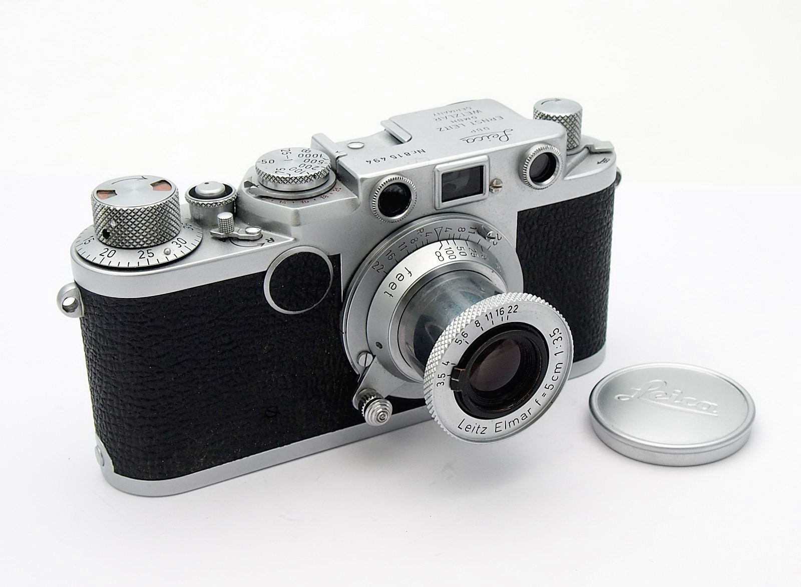 Leica 11F RD with 5cm F3.5 Red Scale Elmar #10269