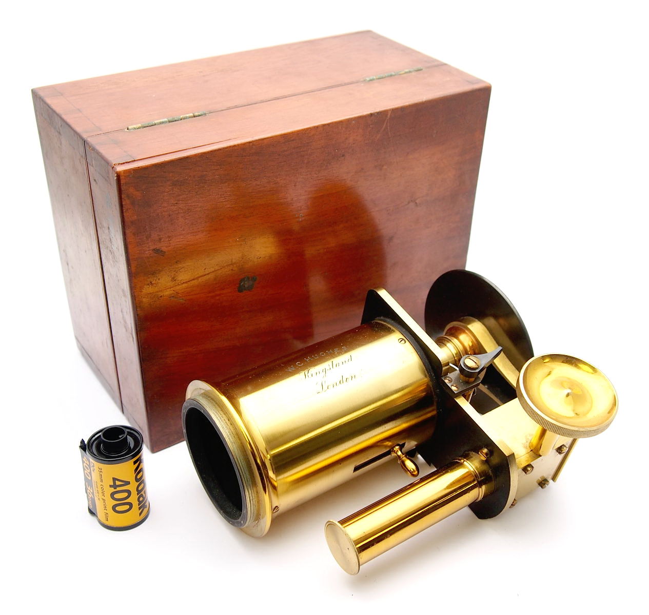 W.C. Hughes Microscope Magic Lantern Projector #11081