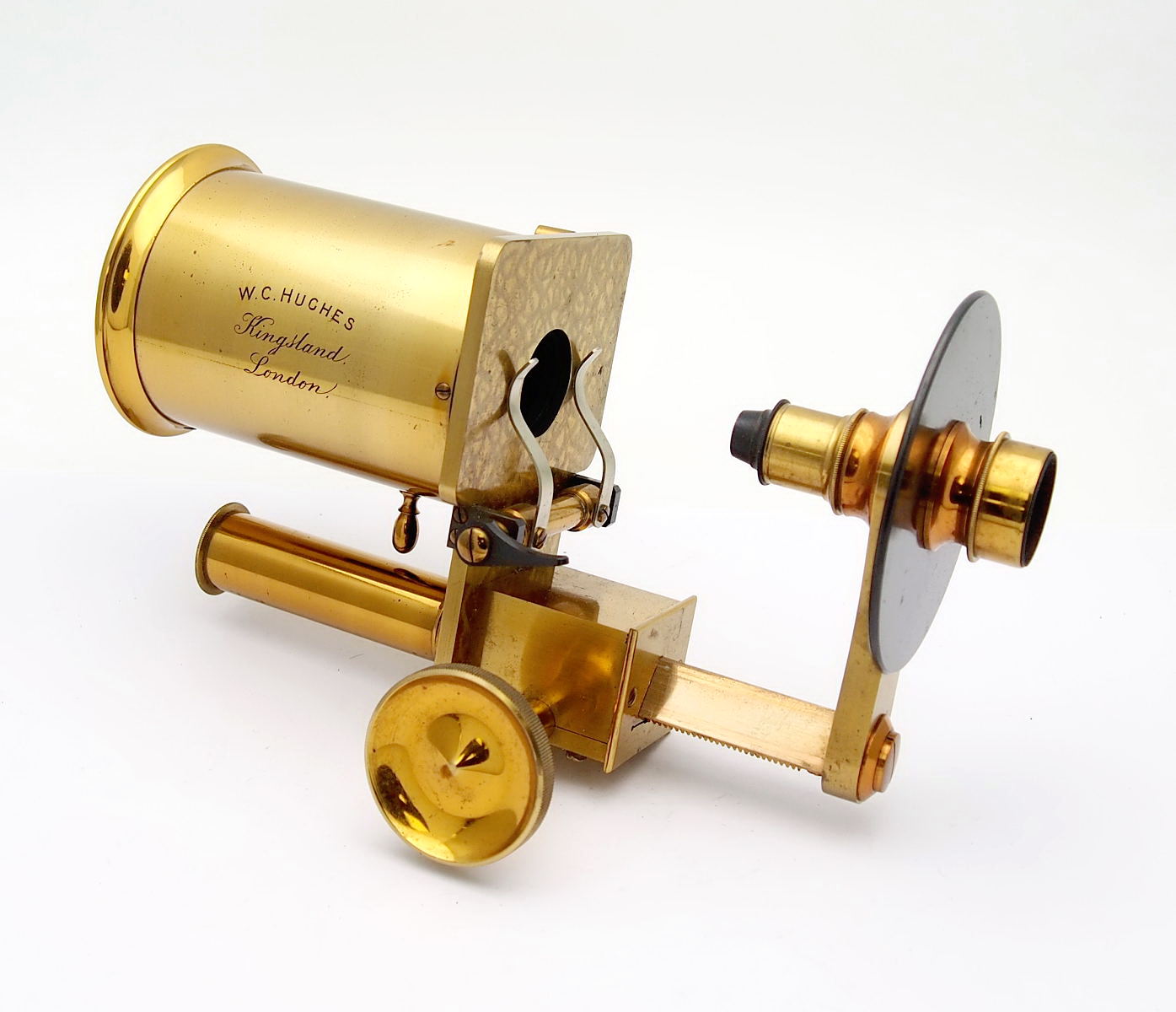 W.C. Hughes Microscope Magic Lantern Projector #11081