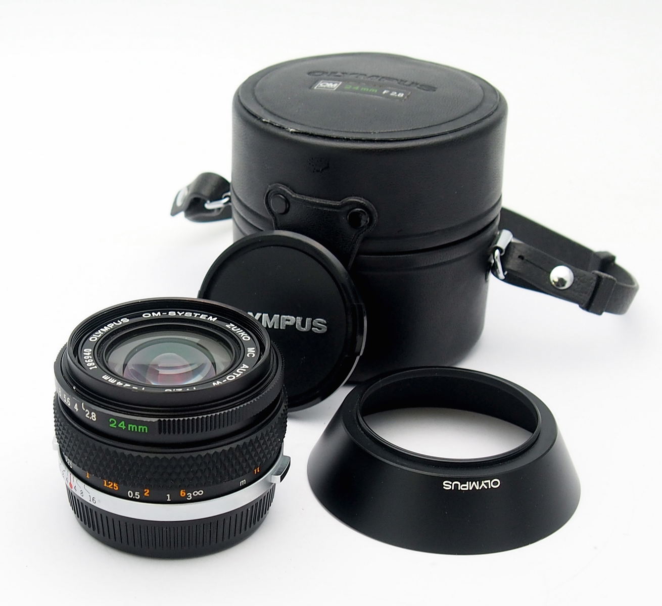 Olympus OM 24mm F2.8 MC Auto-W, Wide Angle Lens #10773