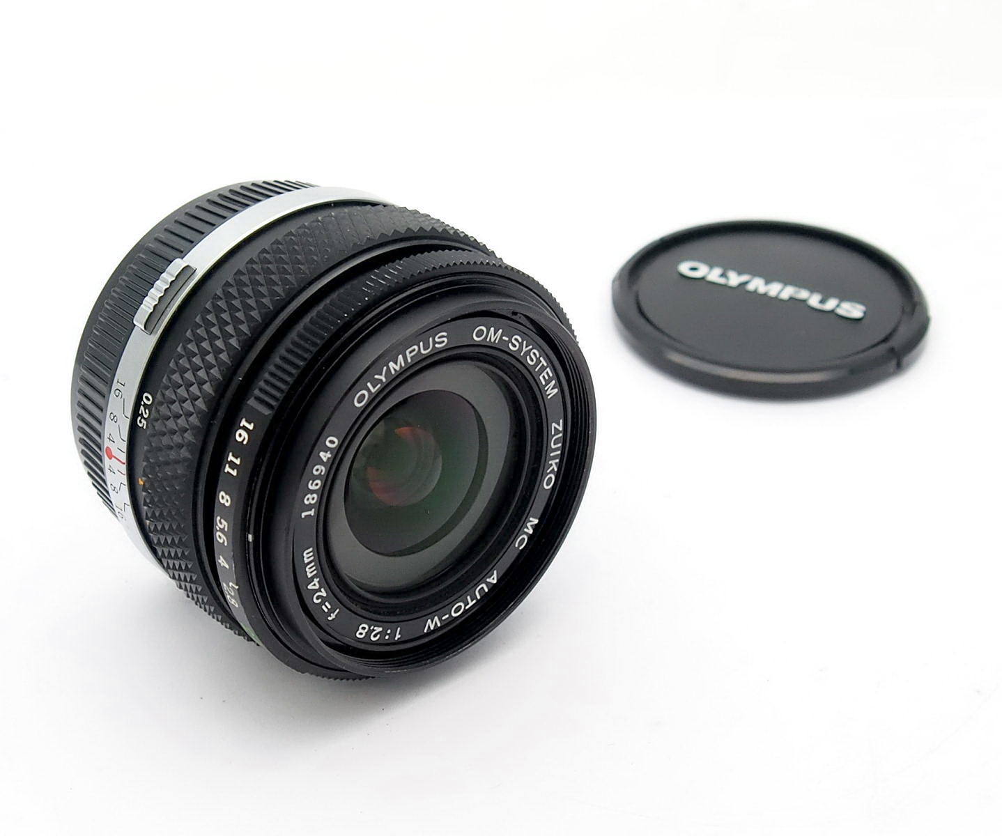 Olympus OM 24mm F2.8 MC Auto-W, Wide Angle Lens #10773