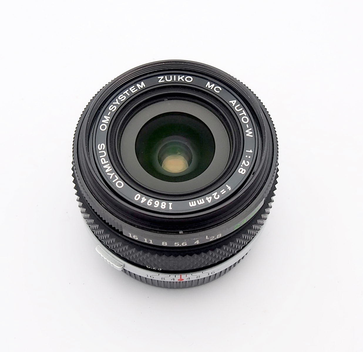 Olympus OM 24mm F2.8 MC Auto-W, Wide Angle Lens #10773