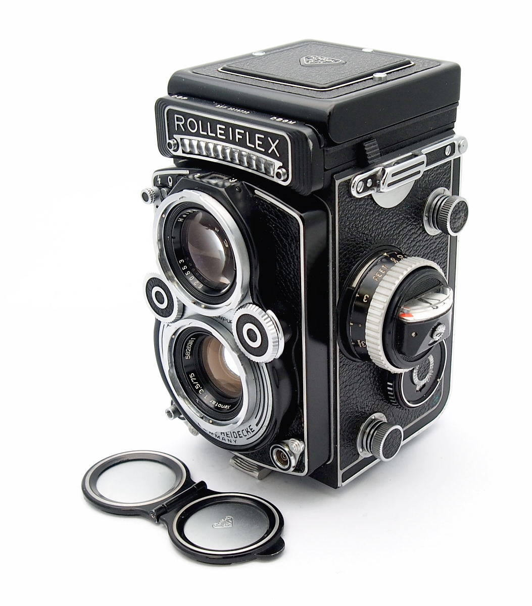 Rolleiflex 3.5F 6x6cm, Xenotar, CLA, Mint- #11126