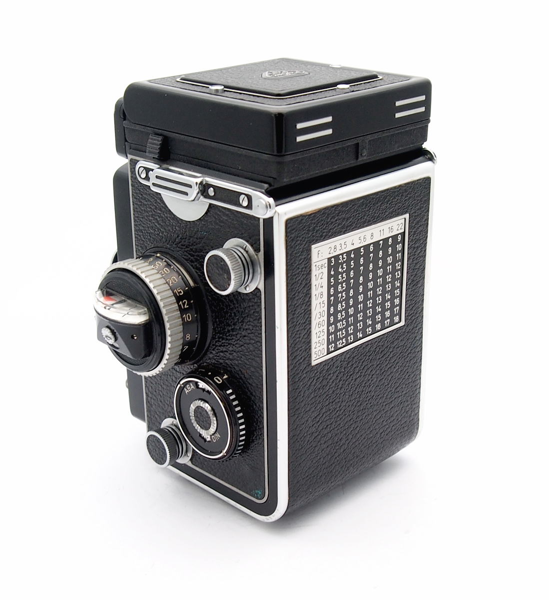Rolleiflex 3.5F 6x6cm, Xenotar, CLA, Mint- #11126