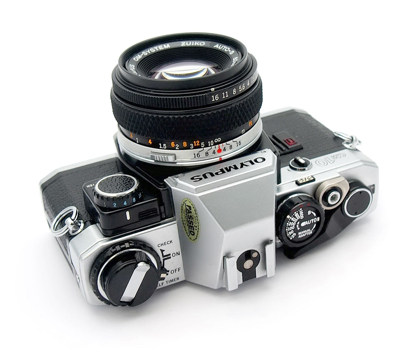 Olympus OM10 Outfit, 50mm, Flash, Manual Adaptor #10555