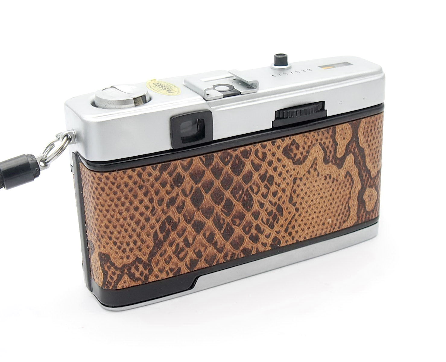 Olympus Trip 35, Snakeskin, New Seals #11163