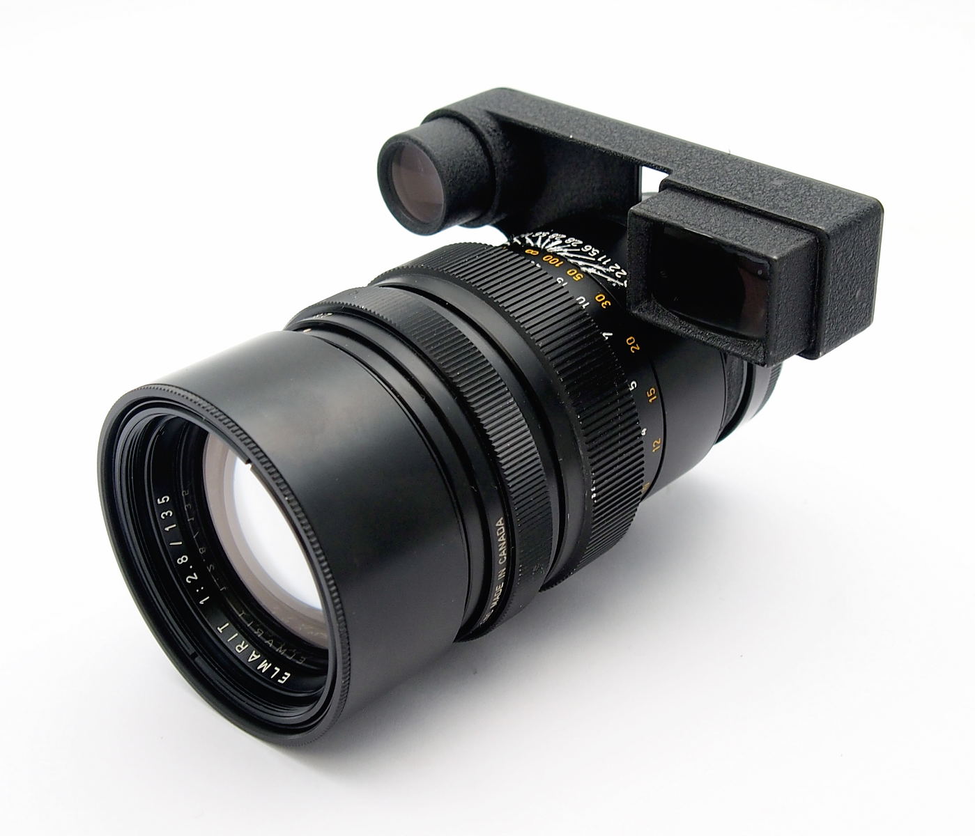 Leica 135mm F2.8 Elmarit-M Lens with Spectacles #10860