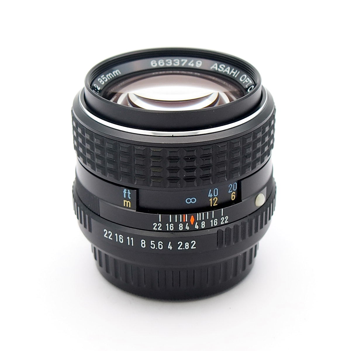 Pentax 85mm F2 SMC PKM, Mint & Cased with Hood #10469