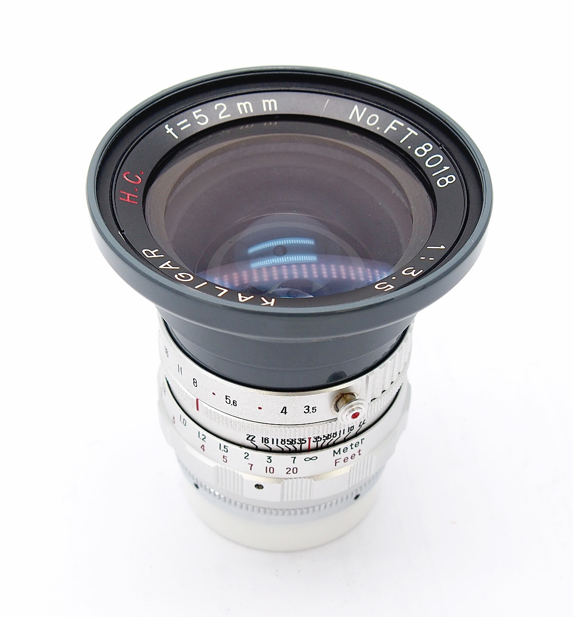 Kaligar 52mm F3.5 Wide Angle for Kalimar Six-Sixty #9063