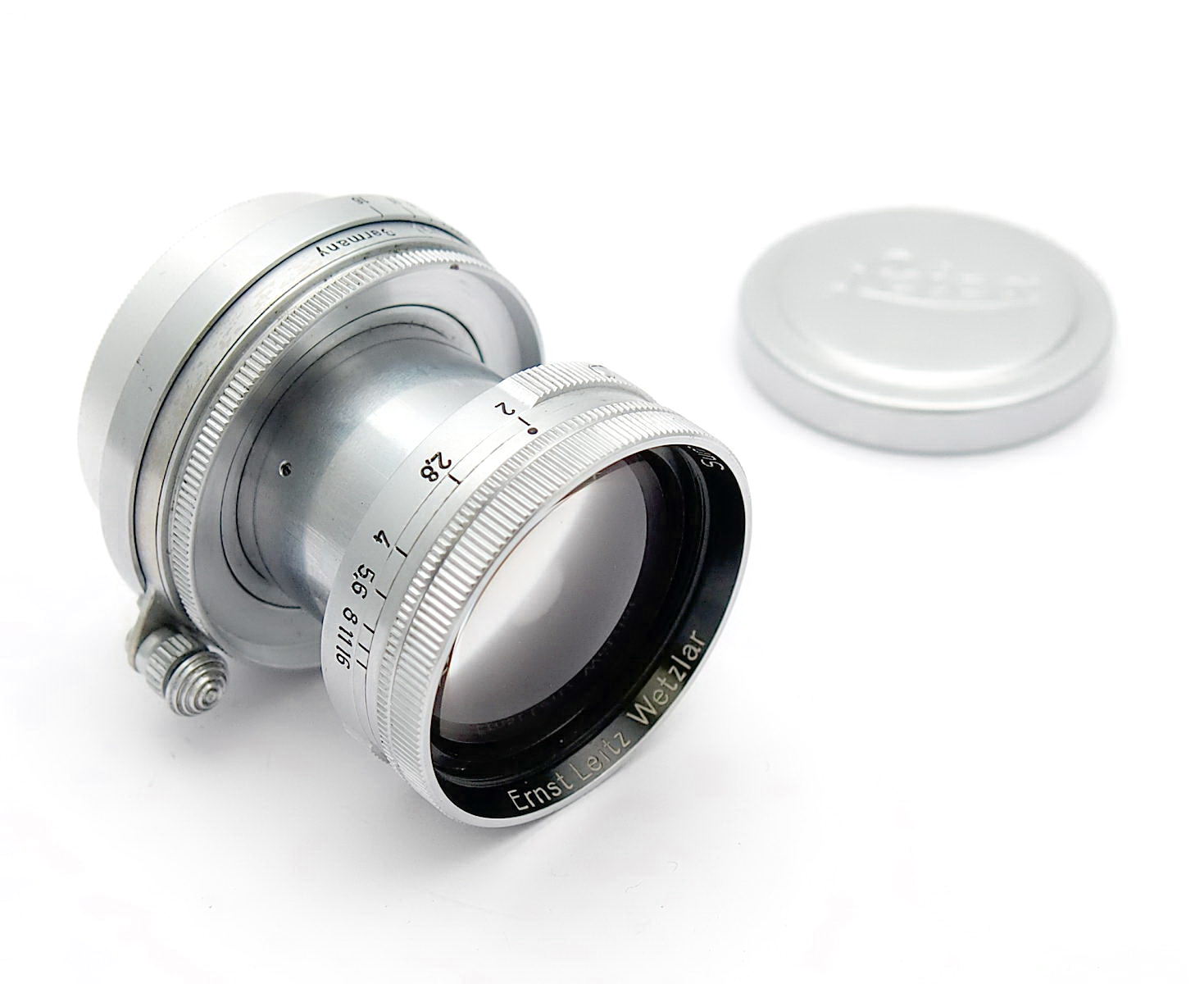 Leica 5cm F2 Summitar 10 Element LTM Collapsible, c.1948 #10919