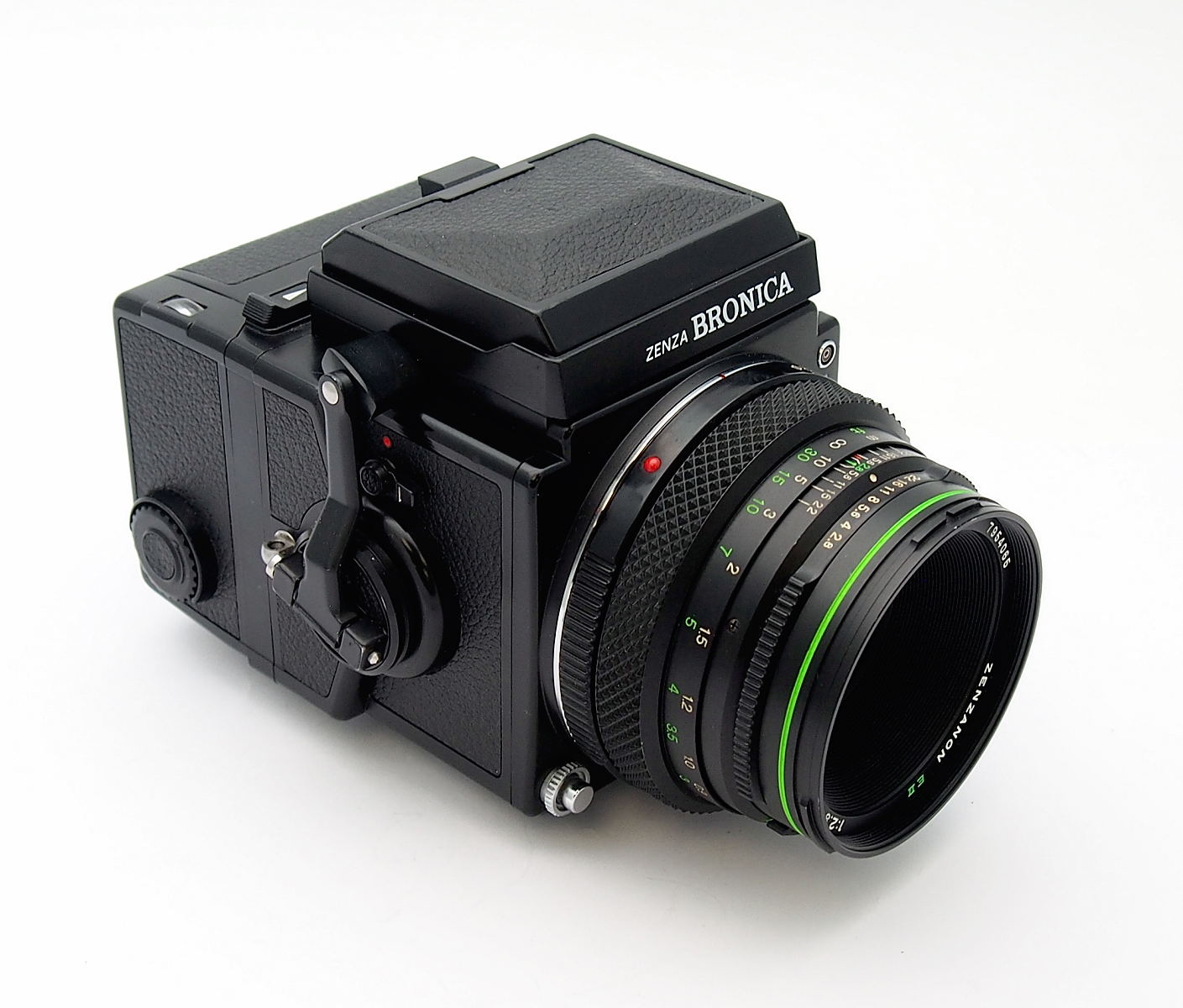 Bronica ETRS with 75mm F2.8, WLF, 120 Back #10094