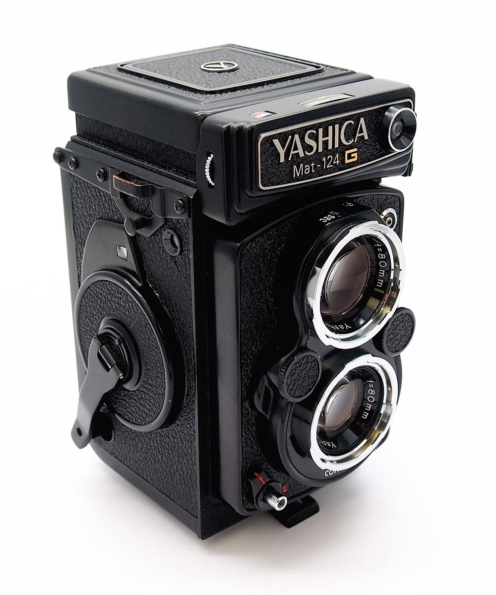 Yashicamat 124G 6x6cm TLR, Cased #9280
