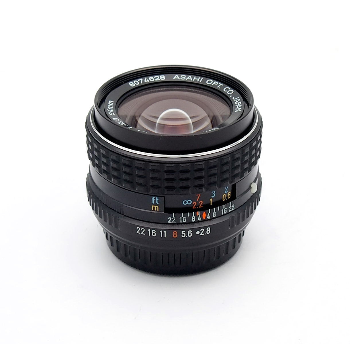 Pentax 24mm F2.8 PKM Mount Lens, Mint & Cased #11117