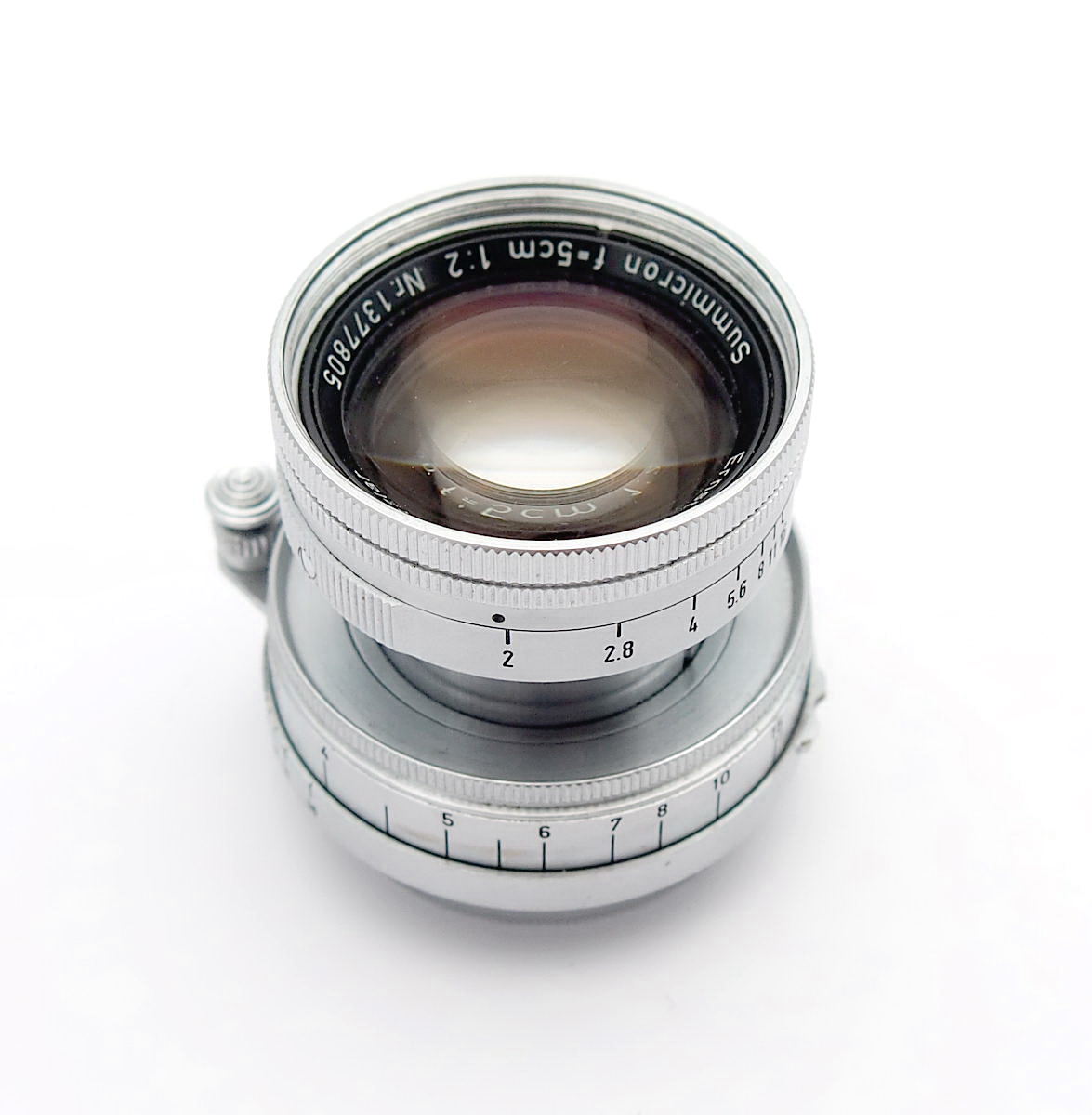 Leica 5cm F2 Summicron LTM Collapsible, c.1956 #10918