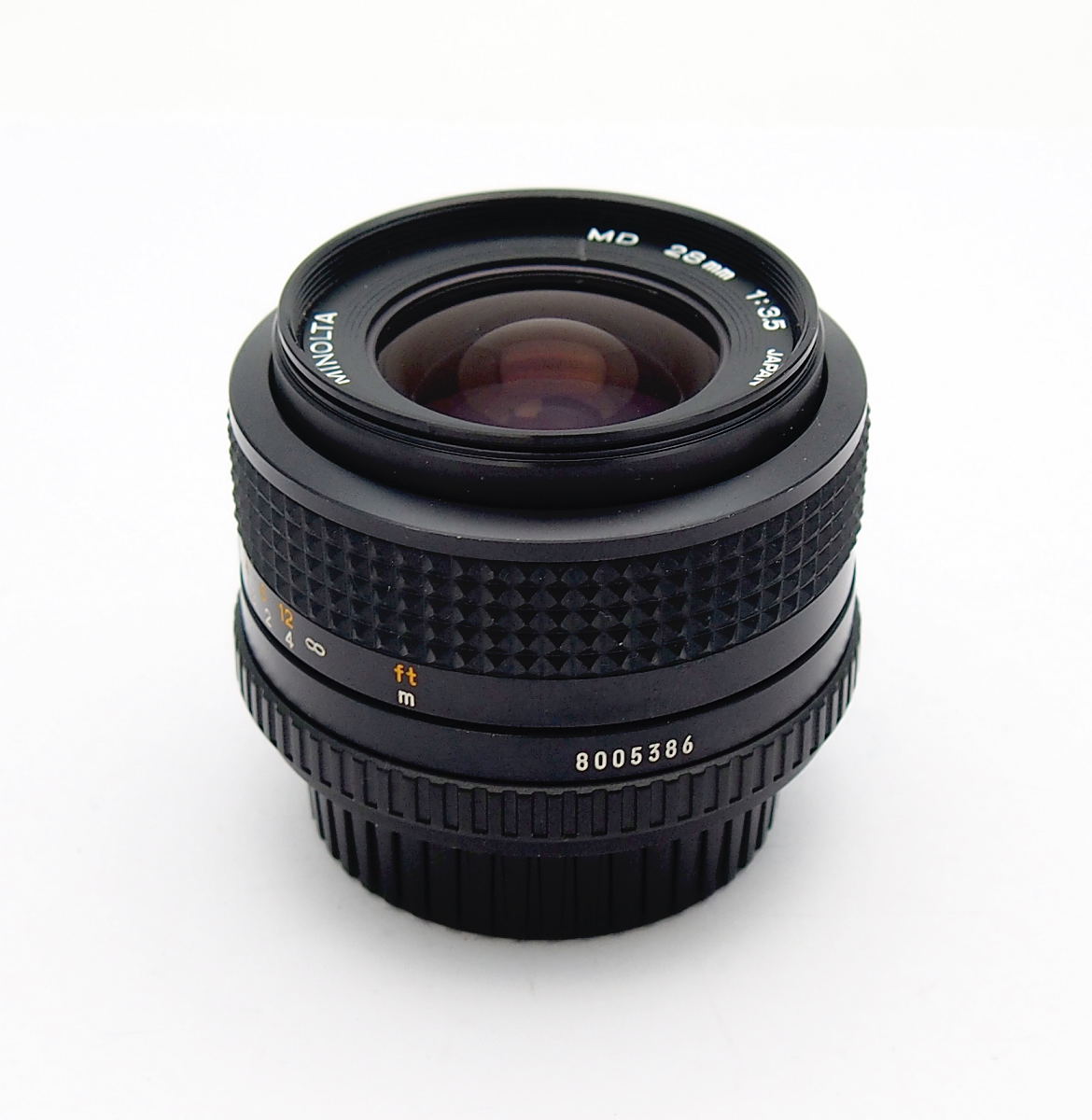 Minolta MD 28mm F3.5 Wide Angle Lens #11075