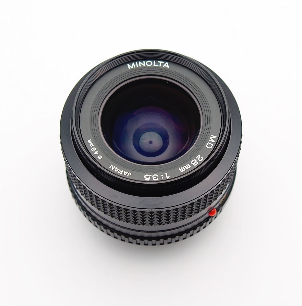 Minolta MD 28mm F3.5 Wide Angle Lens #11075