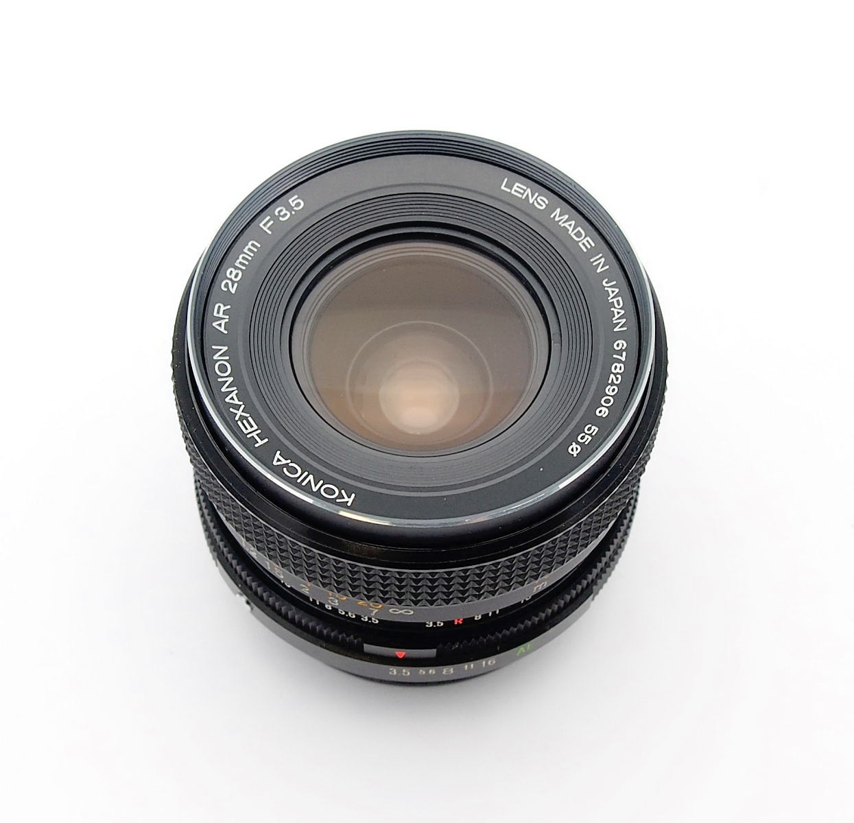 Konica Hexanon AR 28mm F3.5 Lens, Mint #10827