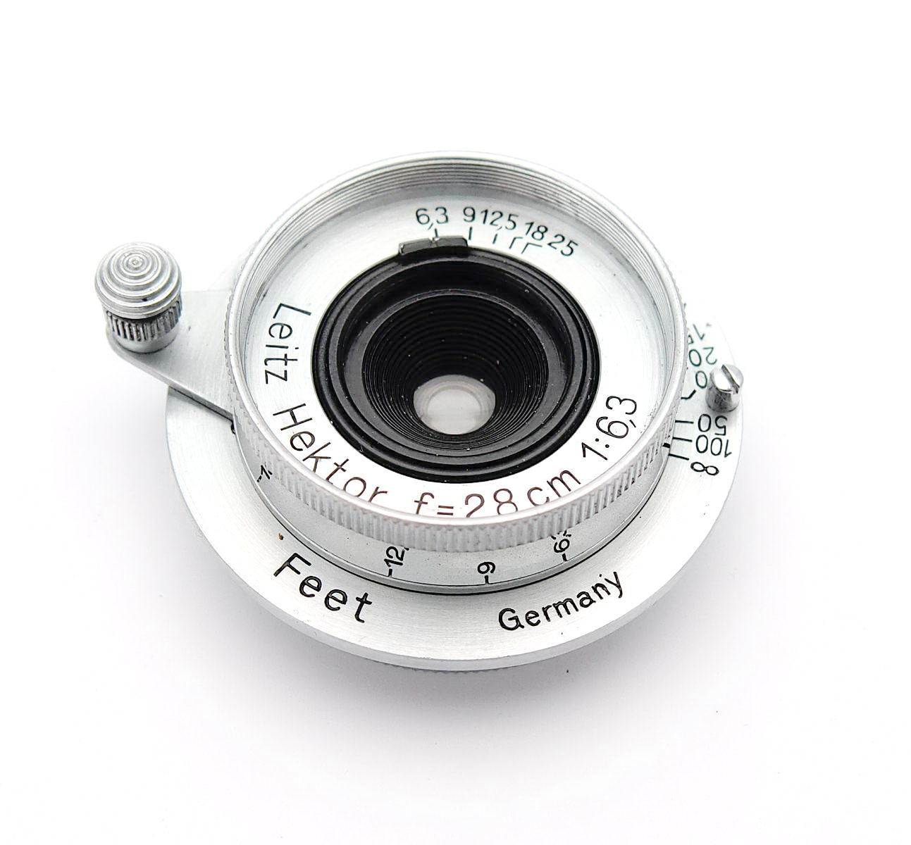 Leica 2.8cm F6.3 Hector with SUOOQ Viewfinder, c.1938 #10920