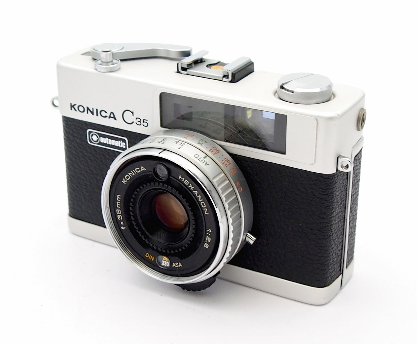 Konica C35 Automatic, 35mm Rangefinder, Mint- #10782