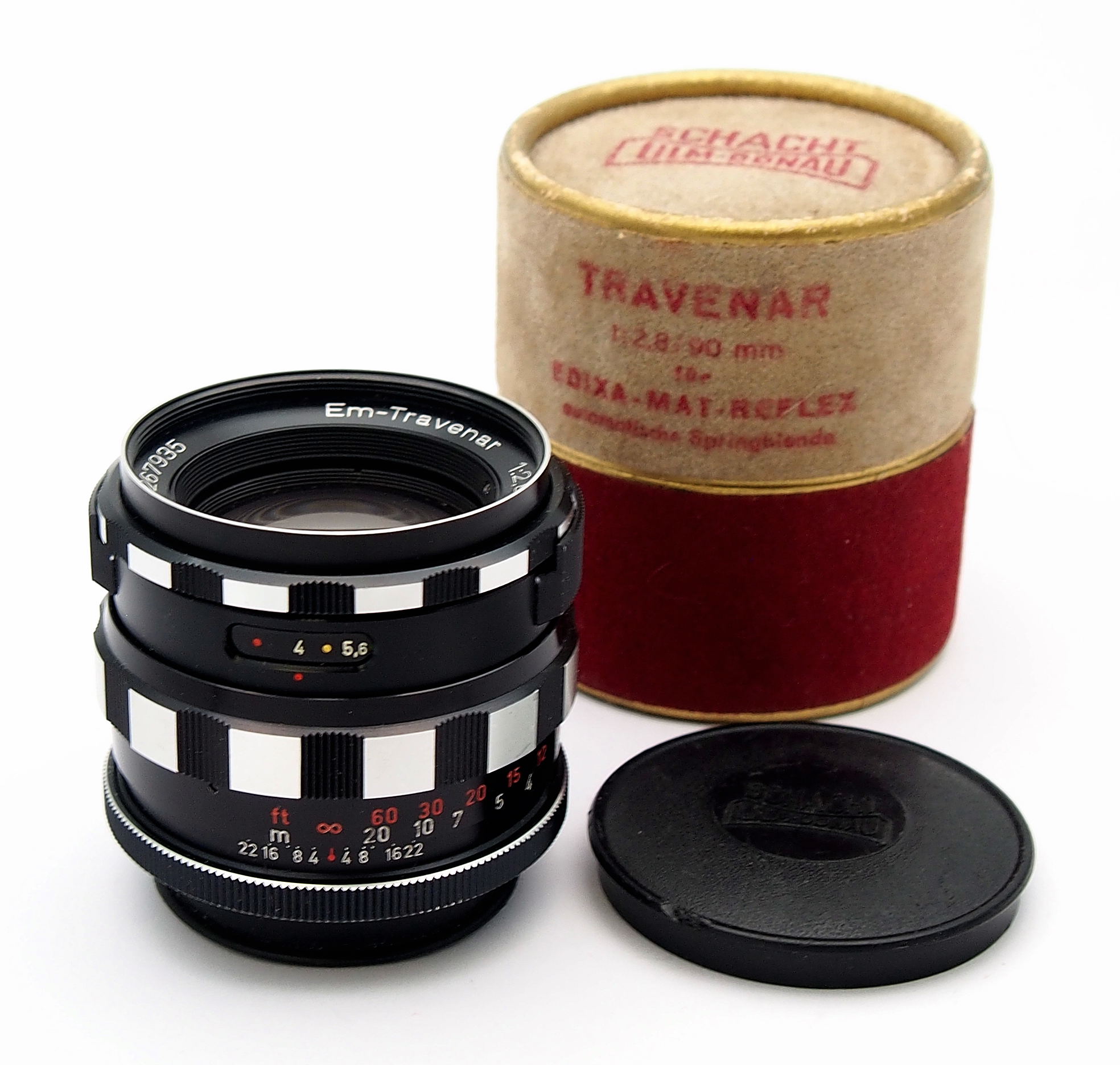 A.Schacht 90mm F2.8 Em-Travenar in M42 Mount #10719