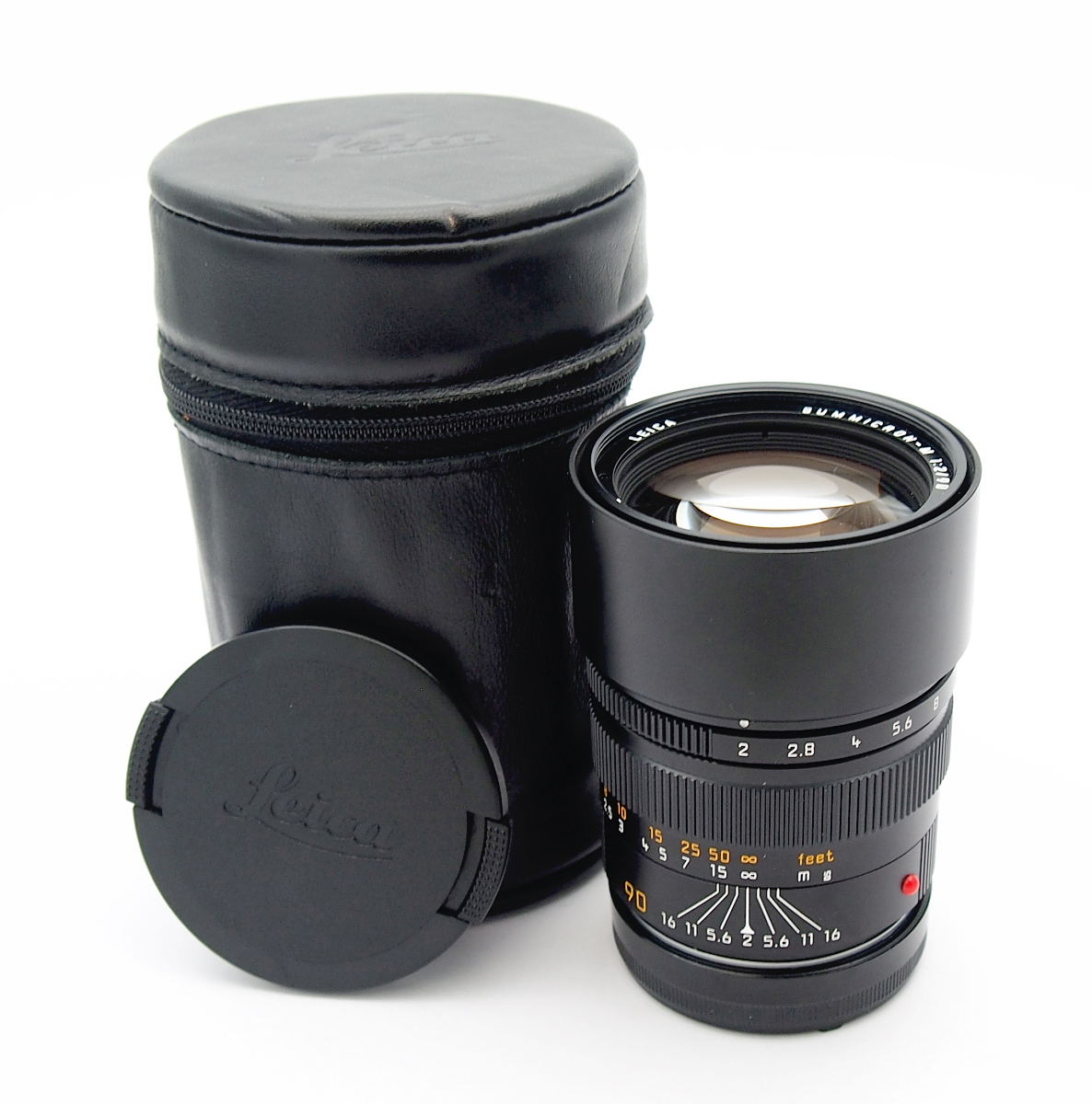 Leica 90mm F2 Summicron-M E55 #10853