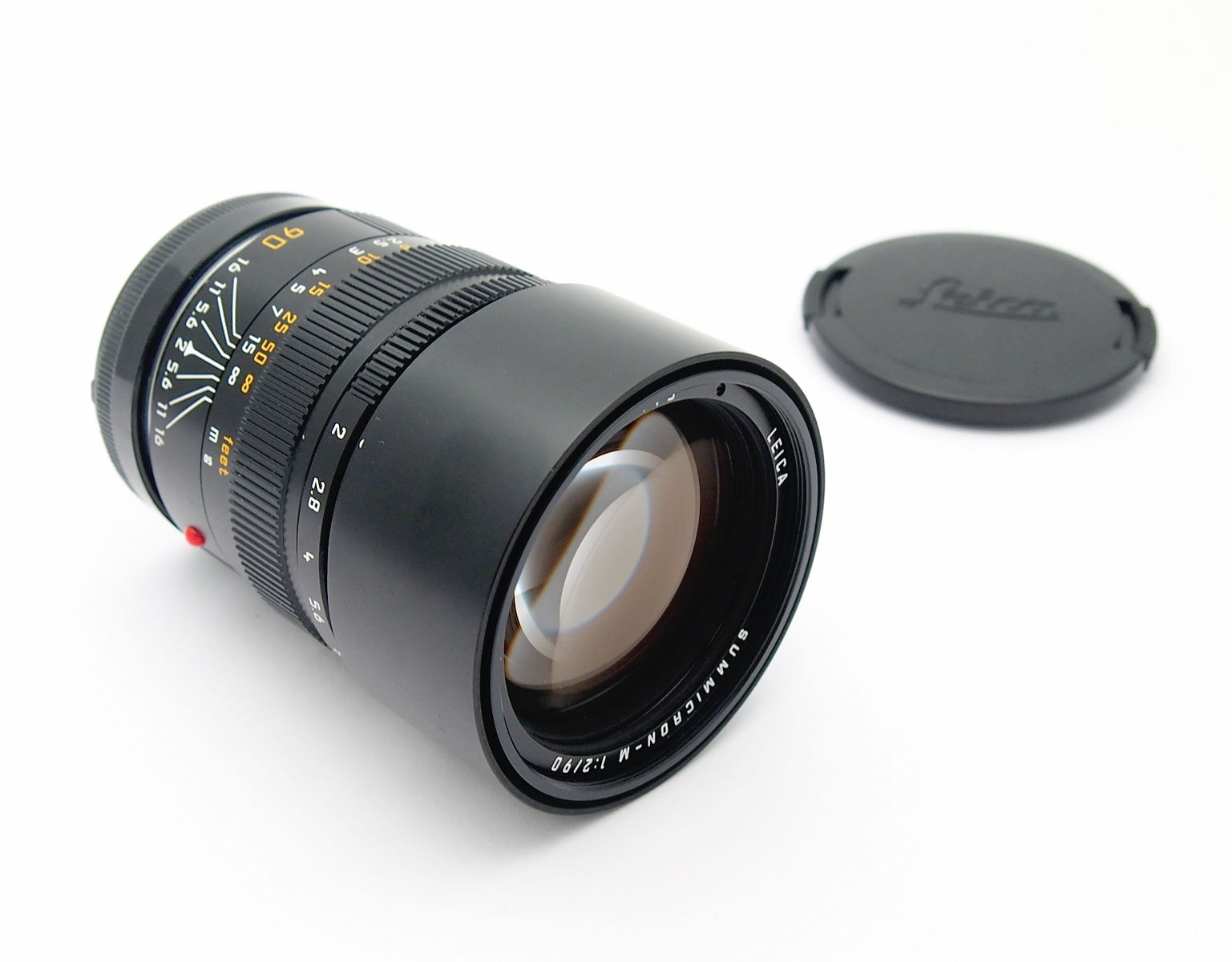 Leica 90mm F2 Summicron-M E55 #10853