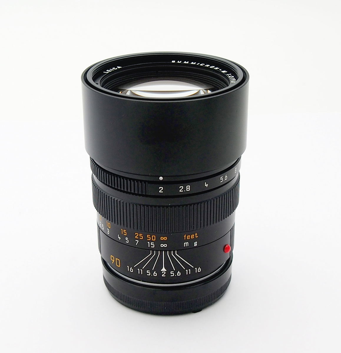 Leica 90mm F2 Summicron-M E55 #10853