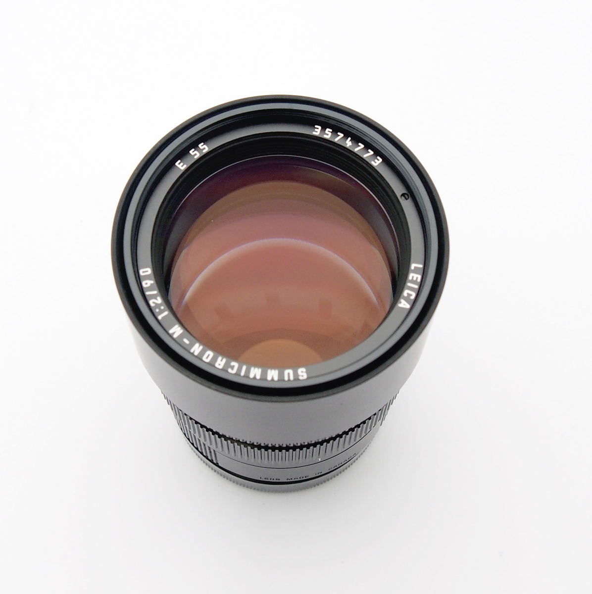 Leica 90mm F2 Summicron-M E55 #10853