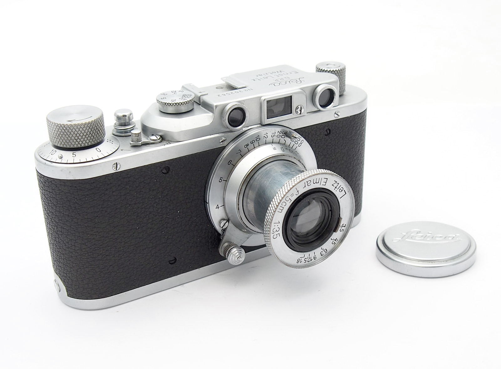 Leica 11 with 5cm F3.5 Elmar, Matching Set #11199
