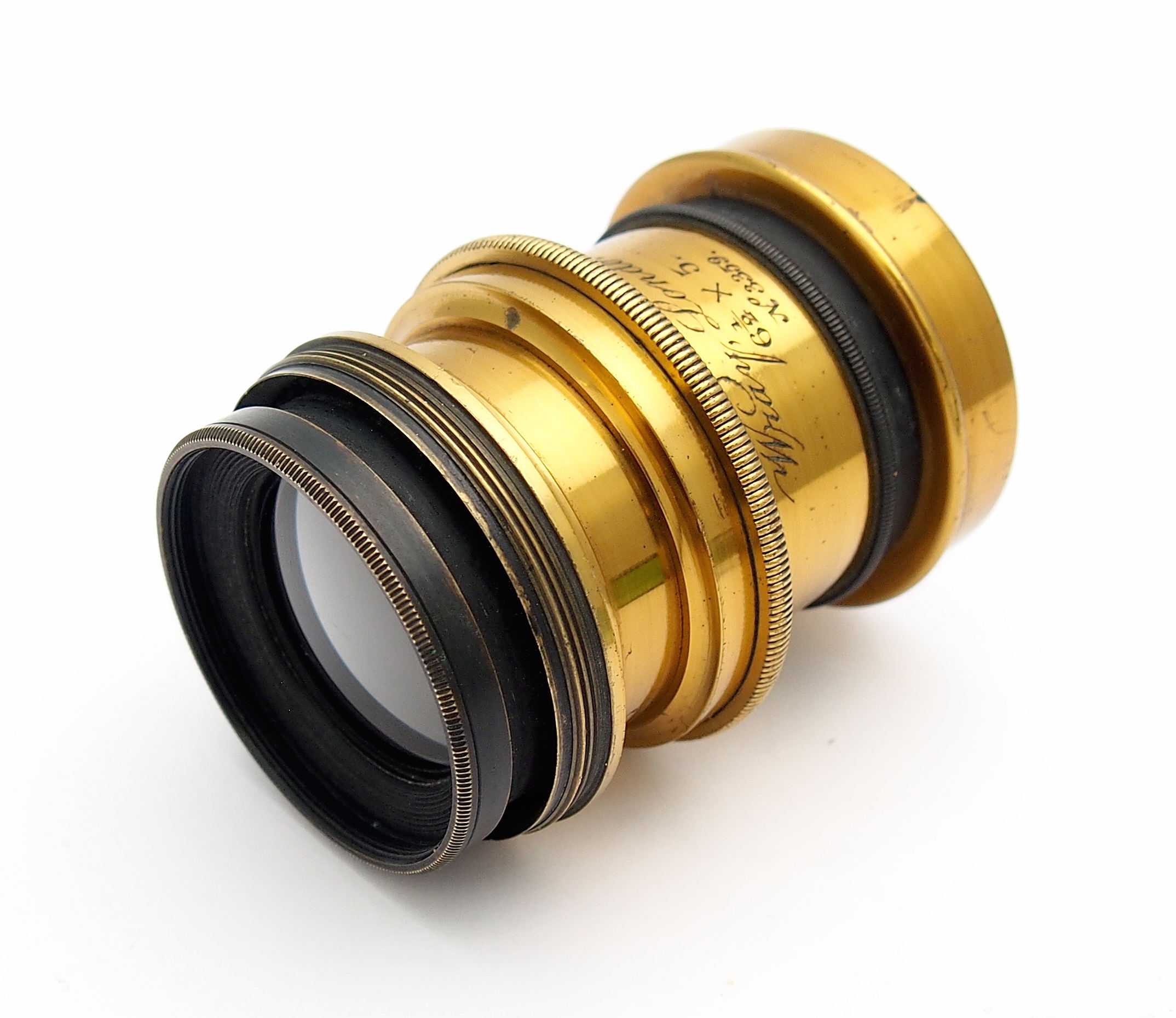 Wray Antique Brass 8 inch F8 Lens #9614