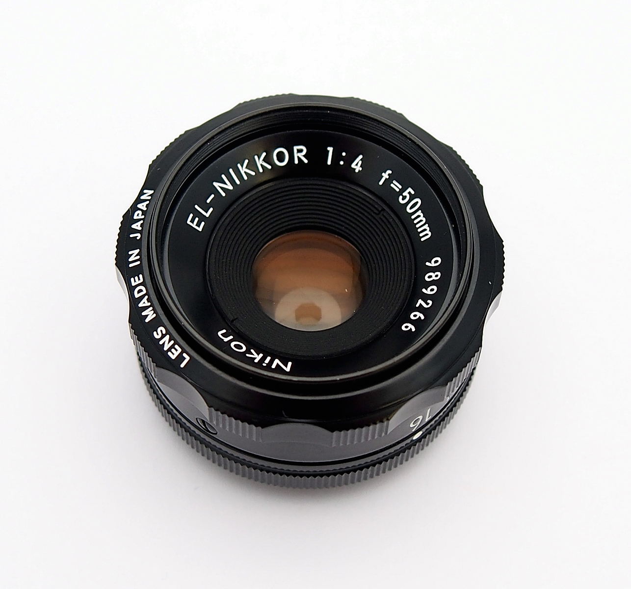 Nikon 50mm F4 Enlarging Lens, Mint & Cased #9751