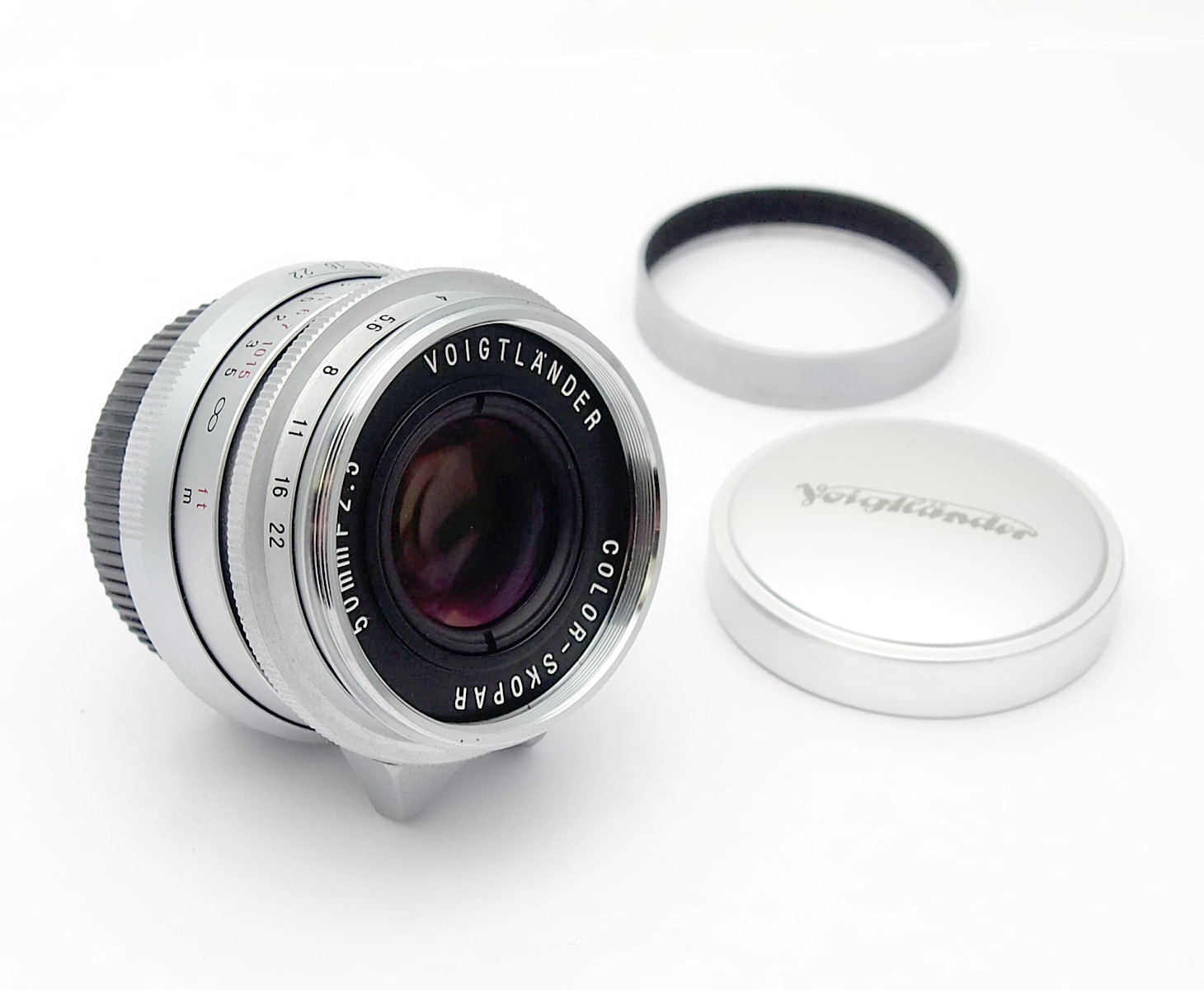 Voigtlander 50mm F2.5 Color-Skopar LTM Mount #10832