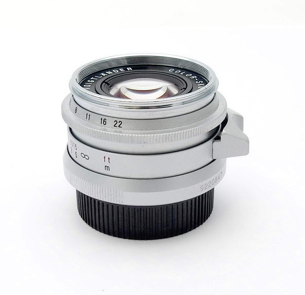 Voigtlander 50mm F2.5 Color-Skopar LTM Mount #10832