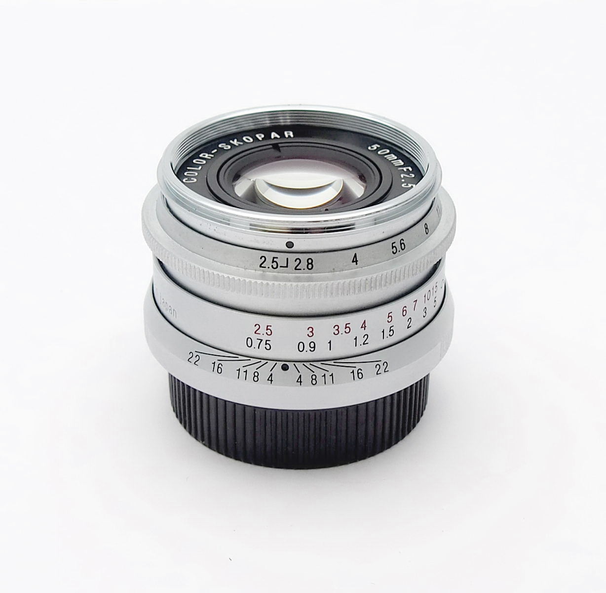 Voigtlander 50mm F2.5 Color-Skopar LTM Mount #10832