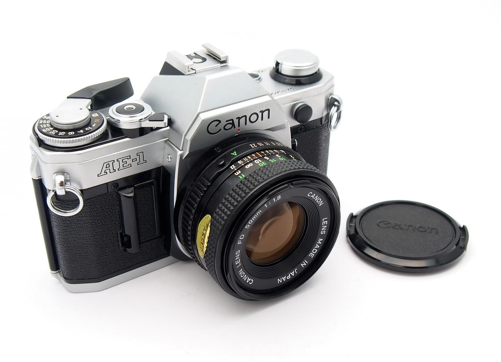 Canon AE-1 with 50mm F1.8 FD #10172