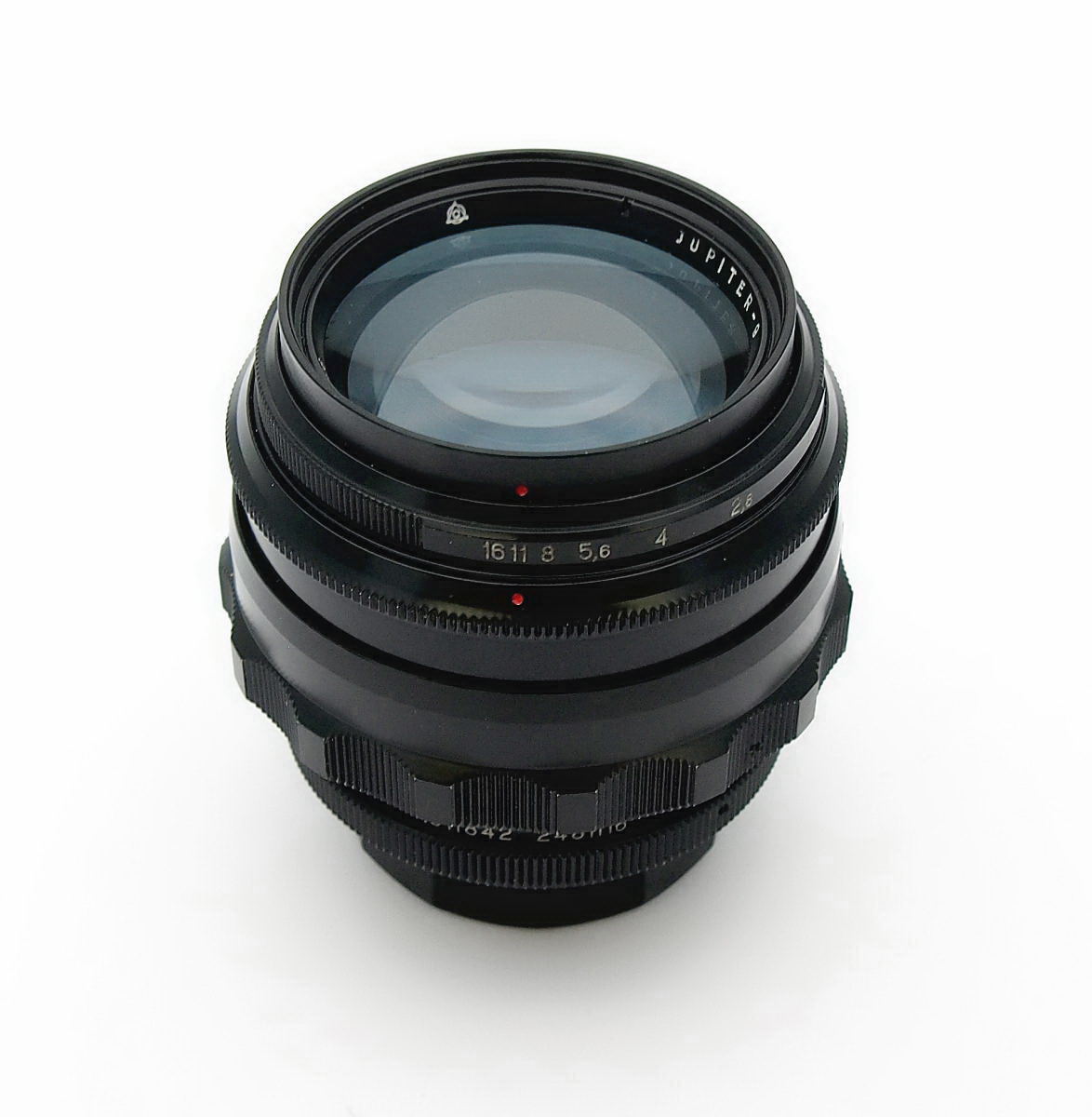 Jupiter-9 85mm F2 (Sonnar) Lens in M42 Mount #9982